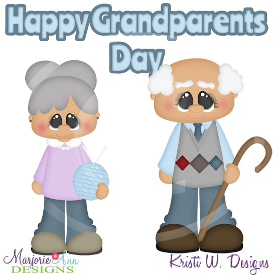 Grandparent's Day SVG Cutting Files Includes Clipart - Click Image to Close